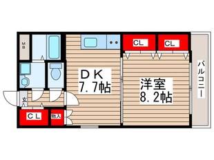 サンモ－ルＭＡＲＵＨＡＲＡの物件間取画像